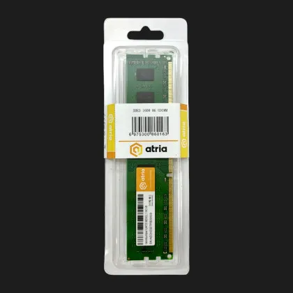 Оперативная память ATRIA DDR3 8GB 1x8GB 1600MHz (UAT31600CL11K1/8)