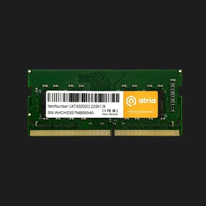 Оперативная память ATRIA DDR4 8GB 1x8GB 3200MHz (UAT43200CL22SK1/8)