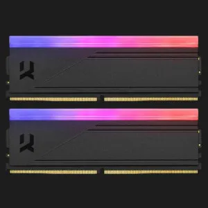 Оперативна памʼять Goodram IRDM RGB Black DDR5 64GB 2x32GB 6400MHz (IRG-64D5L32/64GDC)