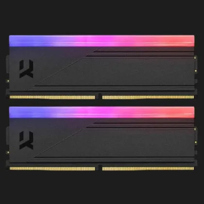 Оперативна памʼять Goodram IRDM RGB Black DDR5 64GB 2x32GB 6400MHz (IRG-64D5L32/64GDC)