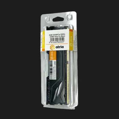 Оперативная память ATRIA Fly Black DDR4 8GB 1x8GB 3200MHz (UAT43200CL18B/8)