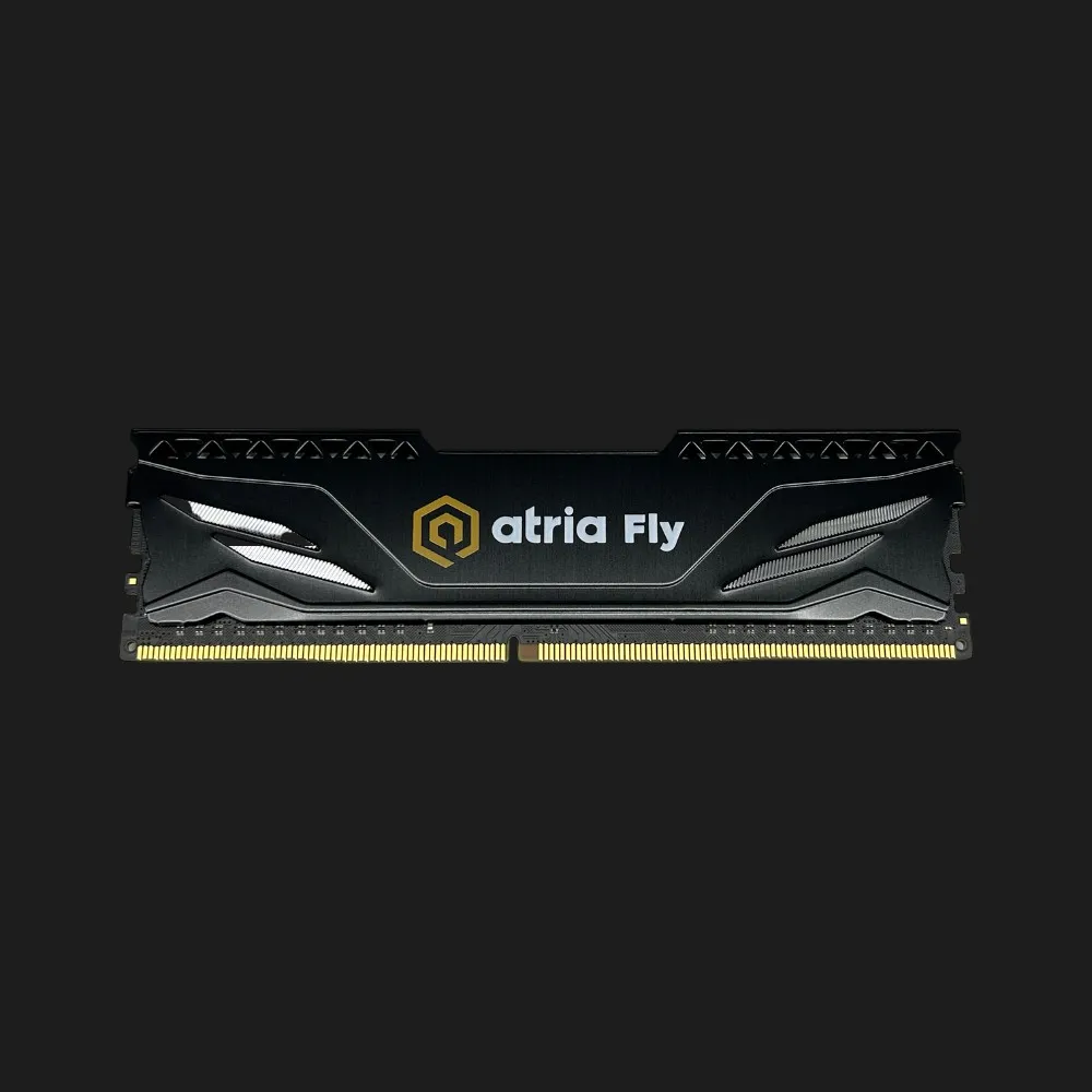 Оперативна памʼять ATRIA Fly Black DDR4 8GB 1x8GB 3200MHz (UAT43200CL18B/8)
