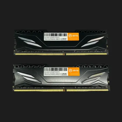 Оперативная память ATRIA Fly Black DDR4 16GB 2x8GB 3200MHz (UAT43200CL18BK2/16)