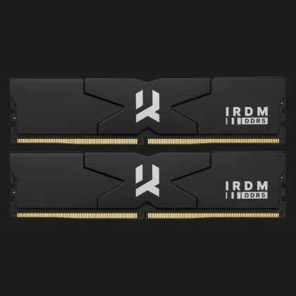 Оперативна памʼять Goodram IRDM Black DDR5 32GB 2x16GB 6000MHz (IR-6000D564L30S/32GDC)