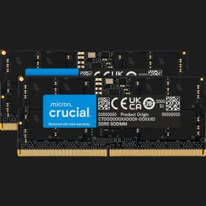 Оперативна памʼять Crucial SO-DIMM DDR5 64GB 2x32GB 5600MHz (CT2K32G56C46S5)