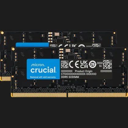 Оперативна памʼять Crucial SO-DIMM DDR5 64GB 2x32GB 5600MHz (CT2K32G56C46S5)