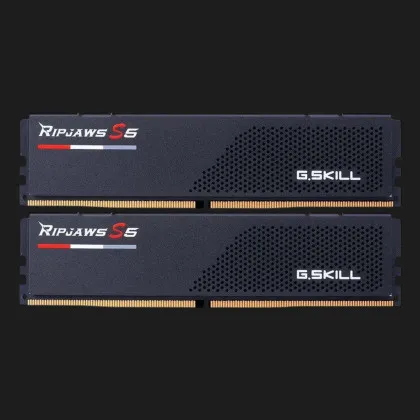 Оперативна памʼять G.Skill Ripjaws S5 Black DDR5 32GB 2x16GB 6000MHz (F5-6000J3636F16GX2-RS5K)
