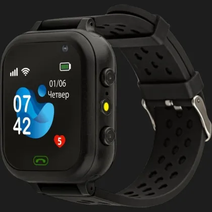 Дитячий смарт годинник AmiGo GO009 (Black)