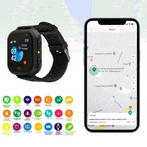 Детские смарт часы AmiGo GO009 (Black)
