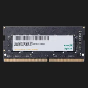 Оперативная память Apacer SO-DIMM DDR4 8GB 1x8GB 2666MHz (AS08GGB26CQYBGH)