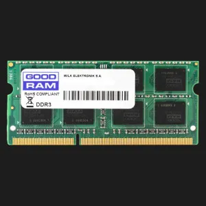 Оперативна памʼять Goodram SO-DIMM DDR3 4GB 1x4GB 1600MHz (GR1600S364L11S/4G)