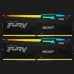 Оперативная память Kingston Fury Beast RGB DDR5 16GB 2x8GB 5600MHz (KF556C40BBAK2-16)