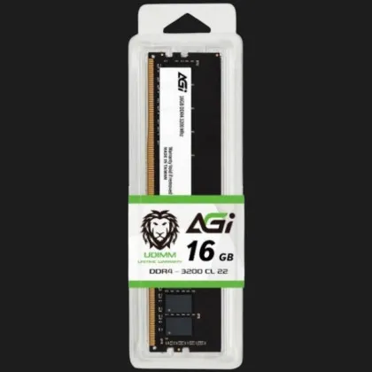 Оперативная память AGI UD138 DDR4 16GB 1x16GB 3200MHz (AGI320016UD138-ST)
