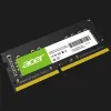 Оперативна памʼять Acer SO-DIMM DDR4 8GB 1x8GB 3200MHz (BL.9BWWA.206)