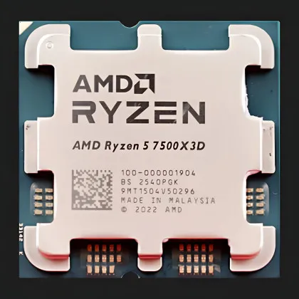Процессор AMD Ryzen 5 7500X3D sAM5 Tray (100-000001904)
