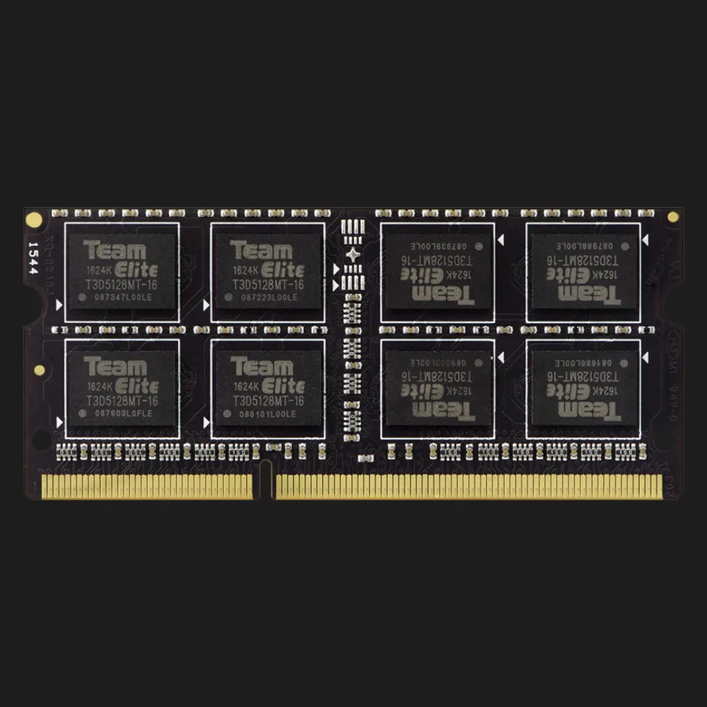 Оперативна памʼять Team Elite SO-DIMM DDR3 4GB 1x4GB 1600MHz (TED3L4G1600C11-S01)