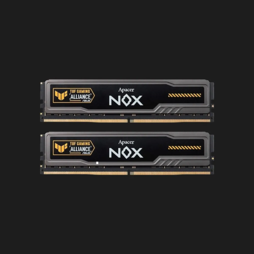 Оперативна памʼять Apacer NOX TUF DDR5 32GB 2x16GB 5200MHz (AH5U32G52C522UTAA-2)