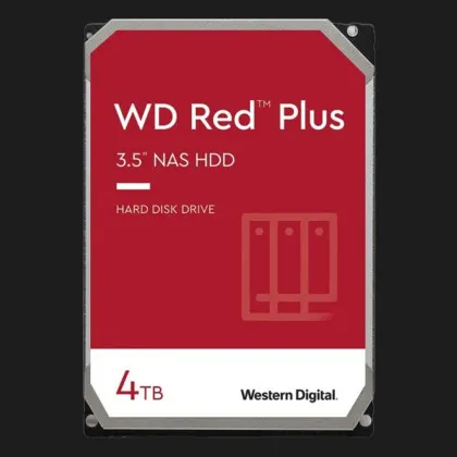 Жорсткий диск Western Digital Red Plus 4TB 3.5