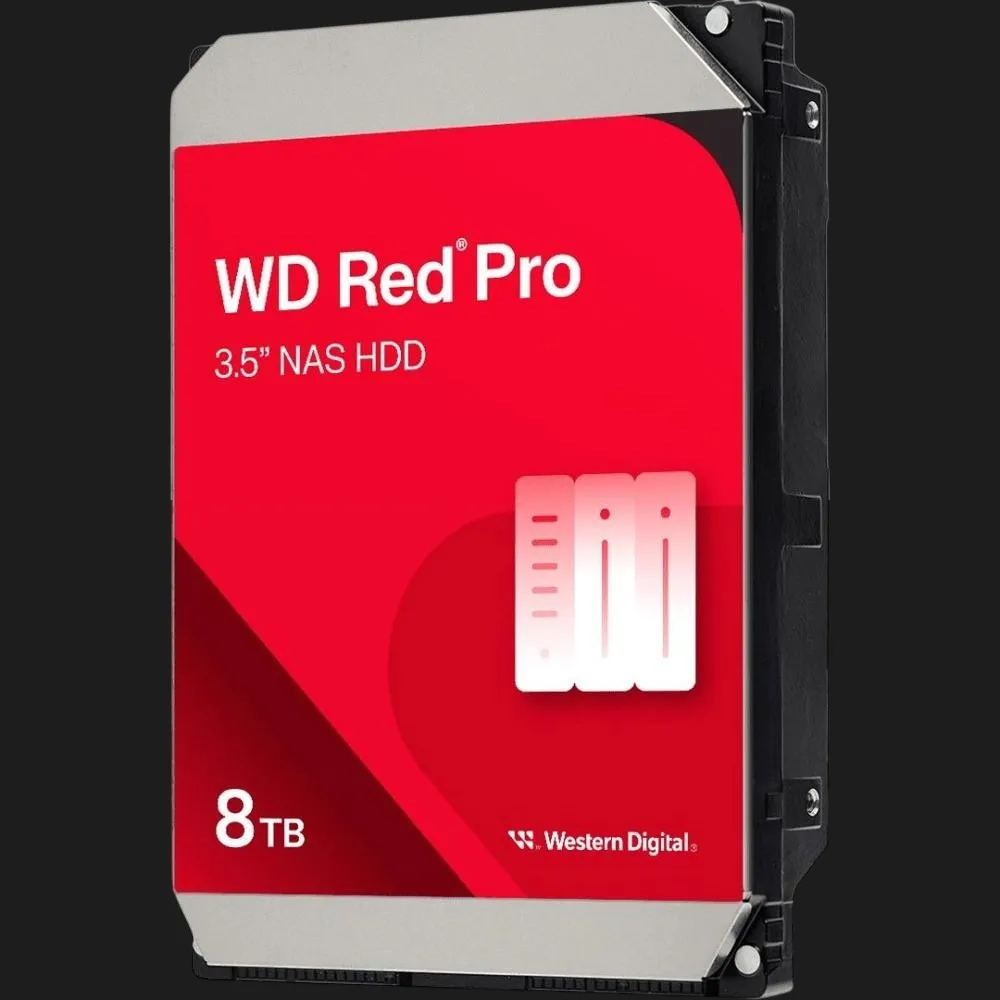 Жорсткий диск Western Digital Red Pro 8TB 3.5" 256MB 7200rpm (WD8005FFBX)