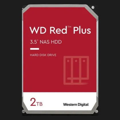Жорсткий диск Western Digital Red Plus 2TB 3.5