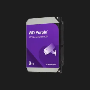 Жорсткий диск Western Digital Purple 8TB 3.5" 256MB 5640rpm (WD85PURZ)