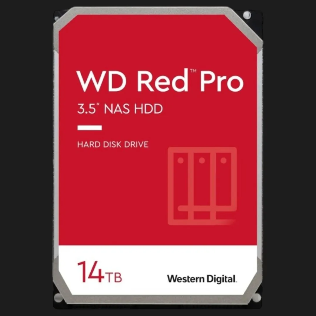 Жорсткий диск Western Digital Red Pro 14TB 3.5" 512MB 7200rpm (WD142KFGX)