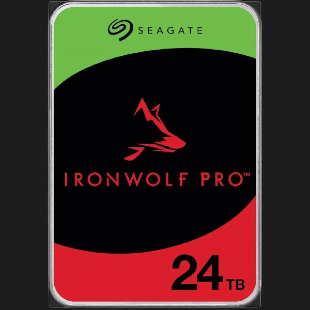 Жорсткий диск Seagate IronWolf Pro 24TB 3.5 512MB 7200rpm (ST24000NT002)