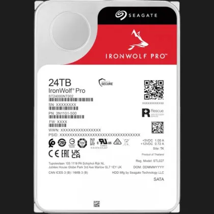 Жесткий диск Seagate IronWolf Pro 24TB 3.5