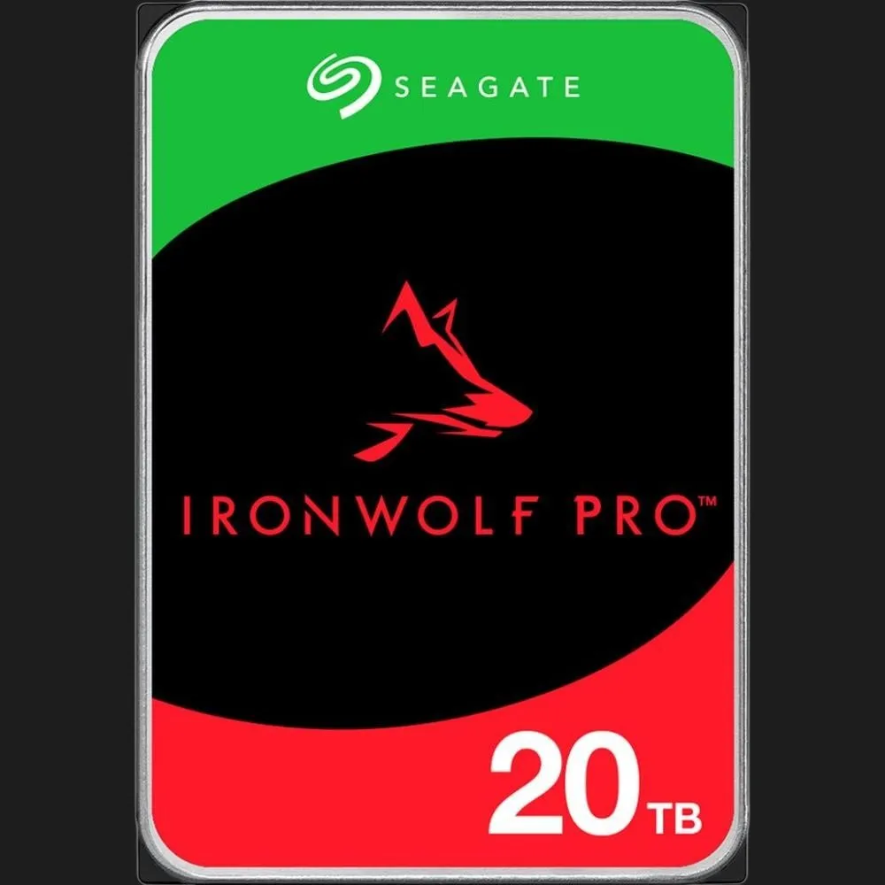 Жорсткий диск Seagate IronWolf Pro 20TB 3.5" 256MB 7200rpm (ST20000NT001)