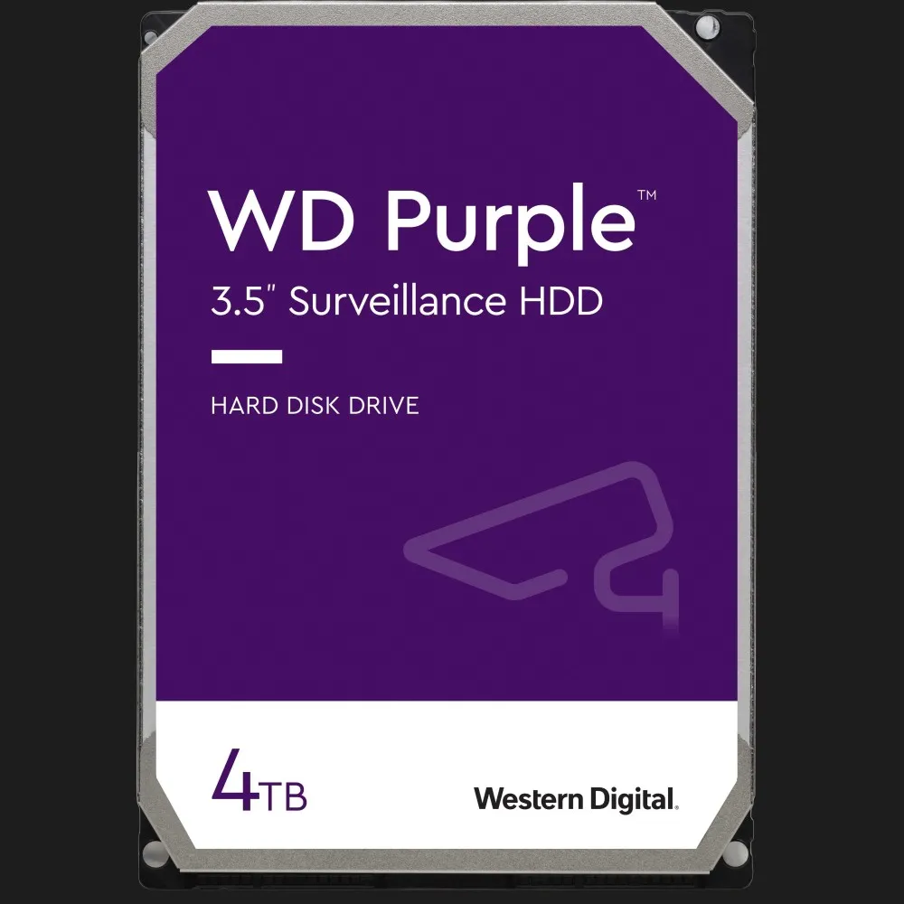 Жорсткий диск Western Digital Purple 4TB 3.5" 256MB 5400rpm (WD43PURZ)