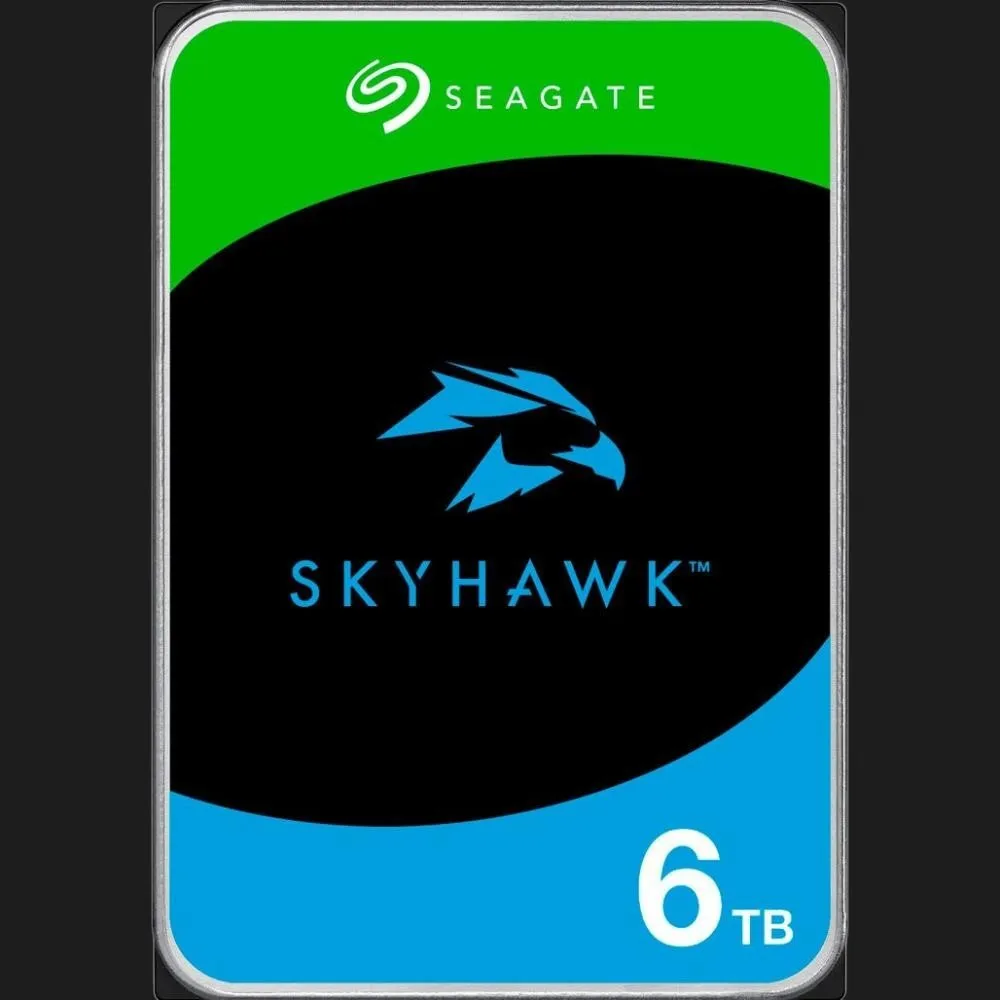 Жорсткий диск Seagate SkyHawk 6TB 3.5" 256MB 5400rpm (ST6000VX009)