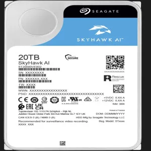 Жорсткий диск Seagate SkyHawk AI 20TB 3.5