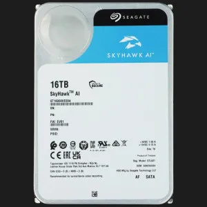 Жорсткий диск Seagate SkyHawk AI 16TB 3.5" 512MB 7200rpm (ST16000VE004)