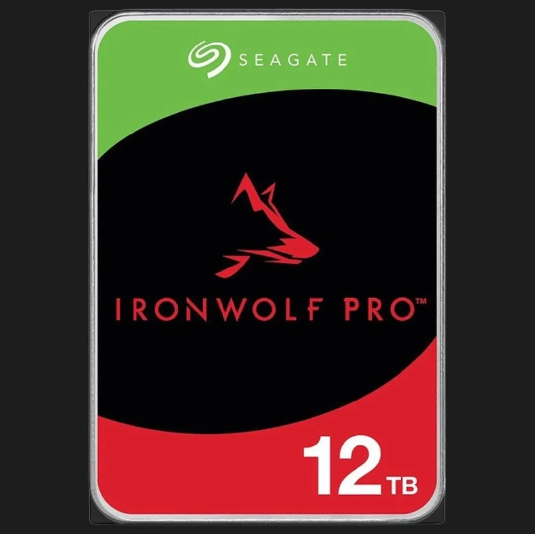 Жорсткий диск Seagate IronWolf Pro 12TB 3.5" 256MB 7200rpm (ST12000NT001)