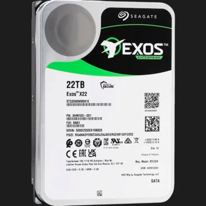 Жорсткий диск Seagate Exos X22 22TB 3.5