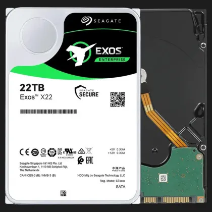 Жорсткий диск Seagate Exos X22 22TB 3.5