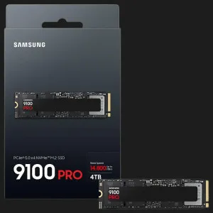 Накопичувач SSD Samsung 9100 Pro 4TB NVMe PCIe 5.0 (MZ-VAP4T0BW)