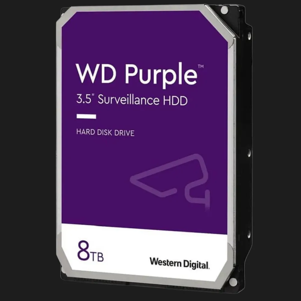 Жорсткий диск Western Digital Purple 8TB 3.5" 256MB 5640rpm (WD85PURZ)