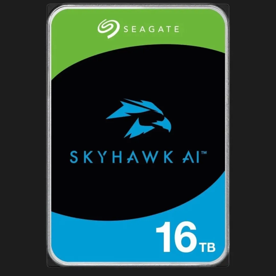 Жорсткий диск Seagate SkyHawk AI 16TB 3.5" 512MB 7200rpm (ST16000VE004)