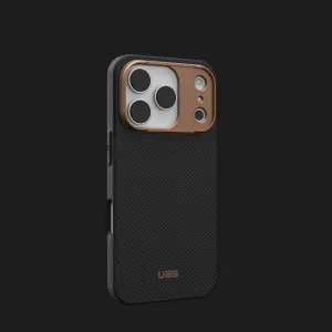 Чохол UAG Fibr Armr Magsafe для iPhone 17 Pro (Kevlar Graphite/Bronze) у Луцьк
