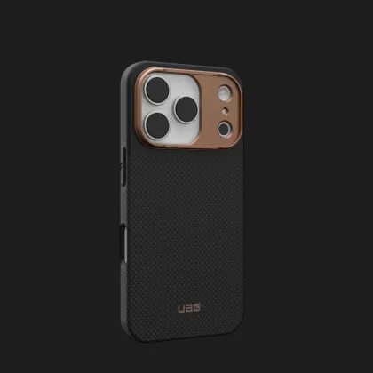 Чохол UAG Fibr Armr Magsafe для iPhone 17 Pro (Kevlar Graphite/Bronze)