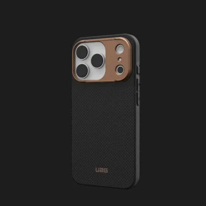 Чохол UAG Fibr Armr Magsafe для iPhone 17 Pro (Kevlar Graphite/Bronze)