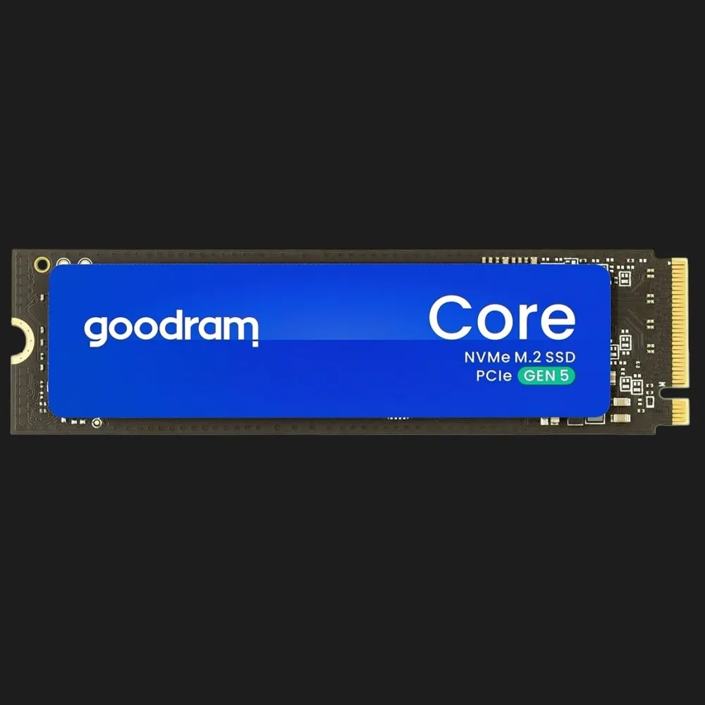Накопичувач SSD Goodram Core 1TB NVMe PCIe 5.0 (SSDR-GRC01-1K0-80)