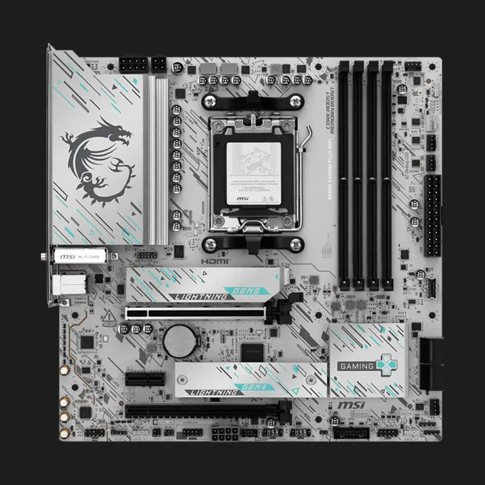 Материнська плата MSI B850M GAMING PLUS WIFI (sAM5) (B850M GAMING PLUS WIFI)
