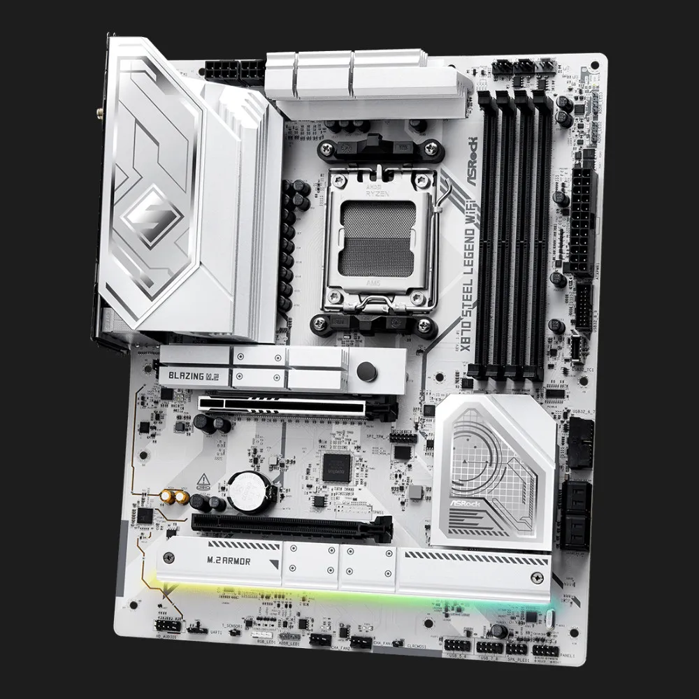 Материнская плата ASRock X870 STEEL LEGEND WIFI (sAM5) (X870 STEEL LEGEND WIFI)