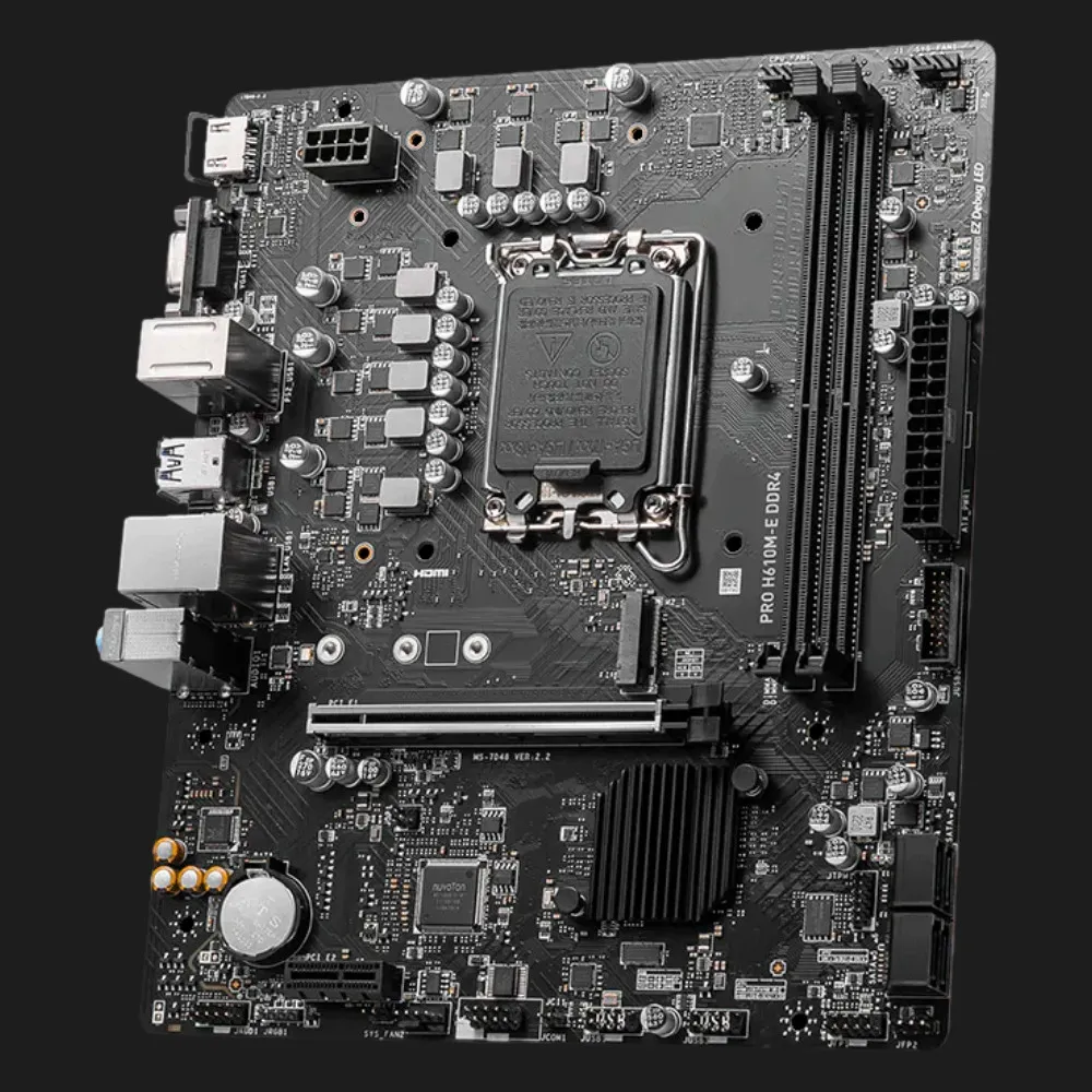 Материнская плата MSI PRO H610M-E DDR4 (s1700) (PRO H610M-E DDR4)