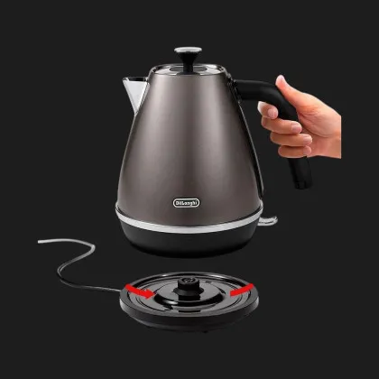 Электрочайник DeLonghi KBIN 2001 TB (Distinta Titanium) Ивано-Франковске