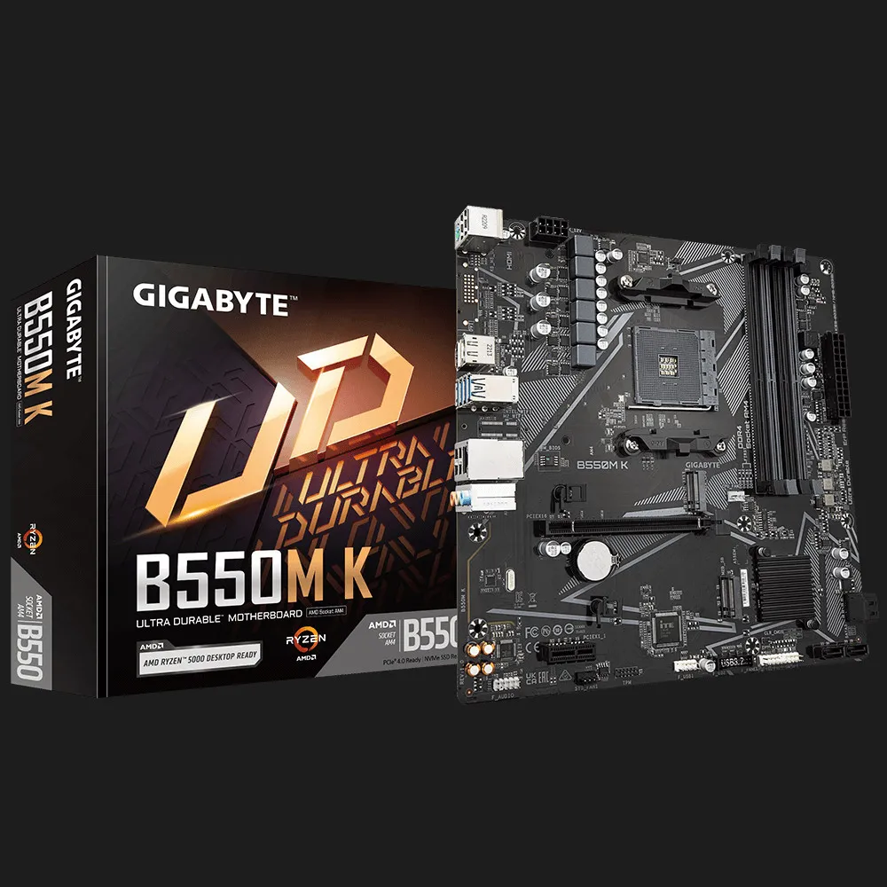 Материнская плата GIGABYTE B550M K (sAM4) (B550M K)