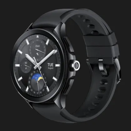 Xiaomi Watch 2 Pro Black with Black Fluororubber Strap (BHR7211GL)