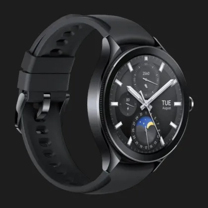 Xiaomi Watch 2 Pro Black with Black Fluororubber Strap (BHR7211GL)